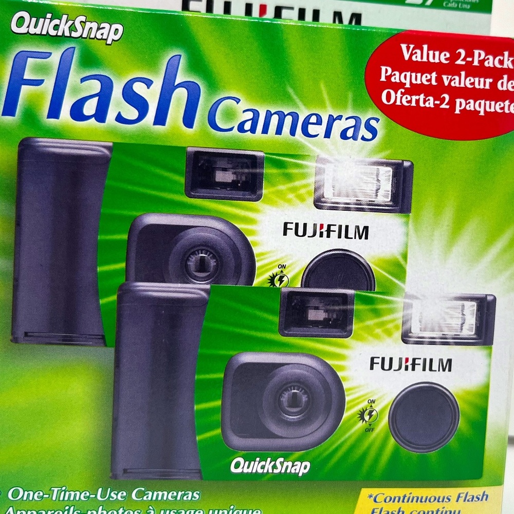 Fugitive Flash one time use camera